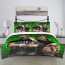 WWE Comforter Sham Set Bed Set Sheet Cover - WWE DX Army Triple X And Shawn Michaels Standing On Green Background