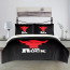 WWE The Rock Comforter Sham Set Bed Set Sheet Cover - The Rock Logo