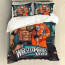 WWE Comforter Sham Set Bed Set Sheet Cover - Wrestlemania XXVIII Poster The Rock And John Cena Poster