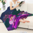 Alice's Wonderland Bakery Cheshire Cat Blanket Throw - Cheshire Cat Sitting In the Jungle