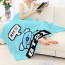 BT21 Koya Blanket Throw - Koya Sleeping On BT21 Logo Blue Background
