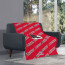 AZ Alkmaar Blanket Throw - Alkmaar Football Club Medley Monogram Wordmark