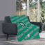 Plymouth Argyle FC Blanket Throw - Argyle Football Club Medley Monogram Wordmark