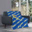 Cadiz CF Blanket Throw - Cadiz Football Club Medley Monogram Wordmark