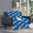 TSG 1899 Hoffenheim Football Club Blanket Throw - Hoffenheim Football Club Medley Monogram Wordmark