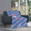 Ipswich Town FC Blanket Throw - Ipswich Football Club Medley Monogram Wordmark