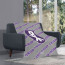 K Patro Eisden Maasmechelen Blanket Throw - Maasmechelen Football Club Medley Monogram Wordmark