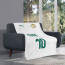 Sadio Mane Blanket Throw - Sadio Mane Senegal National Football Team No. 10 Jersey