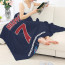 Kylian Mbappe Blanket Throw - Kylian Mbappe Paris Saint-Germain No. 7 Jersey