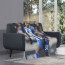 Pervis Estupinan Blanket Throw - Pervis Estupinan Brighton & Hove Albion F.C. Candid Poster