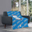 Preston North End FC Blanket Throw - Preston Football Club Medley Monogram Wordmark