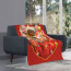 Spain Women National Team World Cup Blanket Throw - Trophy 2023 Poster
