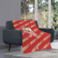 Sevilla FC Blanket Throw - Sevilla Football Club Medley Monogram Wordmark