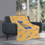 Tigres Uanl Blanket Throw - Uanl Football Club Medley Monogram Wordmark