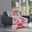 England Women's National Football Team Blanket Throw - England Women's National Football Team Champions Of EURO 2022 Poster