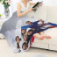 France Women's National Football Team Blanket Throw - France Women's National Football Team Nike FFF WWC19 Shoot