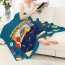 Lines Friends Sally Blanket Throw - Sally Sleeping On Bed Blue Background