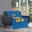 NBA Stephen Curry Blanket Throw - Stephen Curry Golden State Warriors No. 30 Jersey Blue