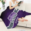 NBA Sacramento Kings Blanket Throw - Team Logo Stripe Background