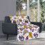 NBA Los Angeles Lakers Blanket Throw - Los Angeles Lakers Mania College Logo