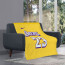 NBA Lebron James Blanket Throw - Lebron James Los Angeles Lakers No. 23 Jersey