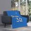 NBA Shaquille O'Neal Blanket Throw - Shaquille O'Neal Orlando Magic No. 32 Jersey