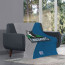 NBA Minnesota Timberwolves Blanket Throw - Team Logo On Grey And Blue Background