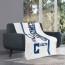 NFL Indianapolis Colts Blanket Throw - Indianapolis Colts Mania Collage Logo