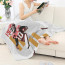 NFL Tyreek Hill Blanket Throw - Tyreek Hill 10 Miami Dolphins Running On Gray Background