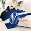 NHL Tampa Bay Lightning Blanket Throw - Team Logo Stripe On Blue Background