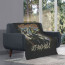 Aerosmith Blanket Throw - Aerosmith Let Rock Rule Tour Poster