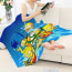The Simpsons Blanket Throw - The Simpsons Family Showering