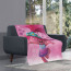Trolls Poppy Blanket Throw - Poppy Happy Jumping