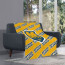 Northern Colorado Bears Blanket Throw - University of Northern Colorado Bears College Football Medley Monogram Wordmark