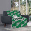 Storm Lake Erie College Blanket Throw - Storm Lake Erie College College Football Medley Monogram Wordmark