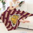 Bulldogs University of Minnesota Duluth Blanket Throw - Bulldogs University of Minnesota Duluth College Football Medley Monogram Wordmark