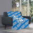 San Diego Toreros Blanket Throw - University of San Diego Toreros College Football Medley Monogram Wordmark