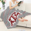 Texas A&M Aggies Blanket Throw - Texas A&M Aggies College Football Medley Monogram Wordmark