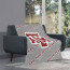 Texas A&M Aggies Blanket Throw - Texas A&M Aggies College Football Medley Monogram Wordmark
