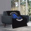 WWE AJ Styles Blanket Throw - AJ Styles Untouchable Logo