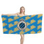 Club Brugge KV Football Club Bath Beach Towel - Brugge Football Club Medley Monogram Wordmark