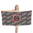 Sheffield United FC Bath Beach Towel - Sheffield Football Club Medley Monogram Wordmark