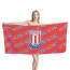 Stoke City FC Bath Beach Towel - Stoke Football Club Medley Monogram Wordmark