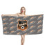 FC Ural Yekaterinburg Bath Beach Towel - Yekaterinburg Football Club Medley Monogram Wordmark