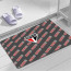 Sao Paulo FC Door Mat Floor Mat Bath Mat - Sao Paulo FC Football Club Medley Monogram Wordmark