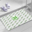 VFL Wolfsburg Football Club Door Mat Floor Mat Bath Mat - Wolfsburg Football Club Medley Monogram Wordmark