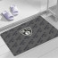 NBA Brooklyn Nets Door Mat Floor Mat Bath Mat - Brooklyn Nets Medley Monogram Wordmark