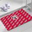 Davidson Wildcats Door Mat Floor Mat Bath Mat - Davidson College Wildcats College Football Medley Monogram Wordmark