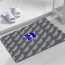 Duke Blue Devils Door Mat Floor Mat Bath Mat - Duke Blue Devils College Football Medley Monogram Wordmark