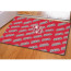 Houston Cougars Door Mat Floor Mat Bath Mat - Houston Cougars College Football Medley Monogram Wordmark
